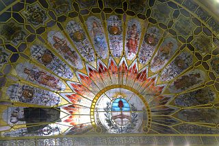 24 Stained Glass Ceiling At The Chamber of Deputies National Congress Tour Buenos Aires.jpg